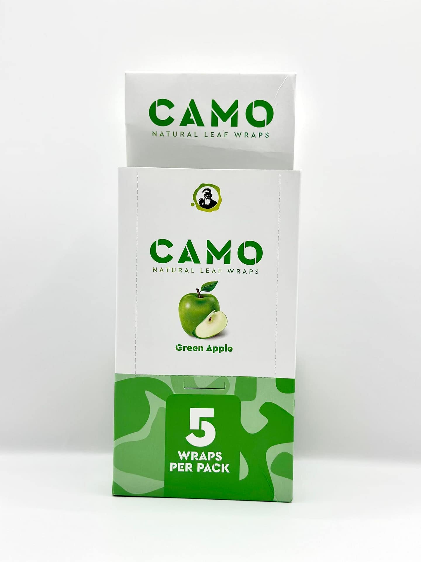 Camo Natural Leaf Wraps Smoke Shops