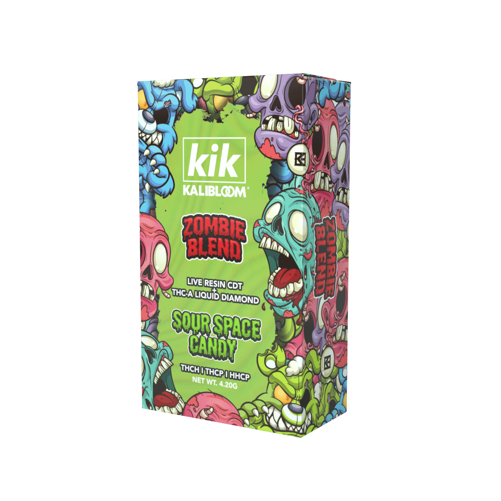 Kik ZOMBIE BLEND 4.2g Disposable - Sour Space Candy - Smoke Shops